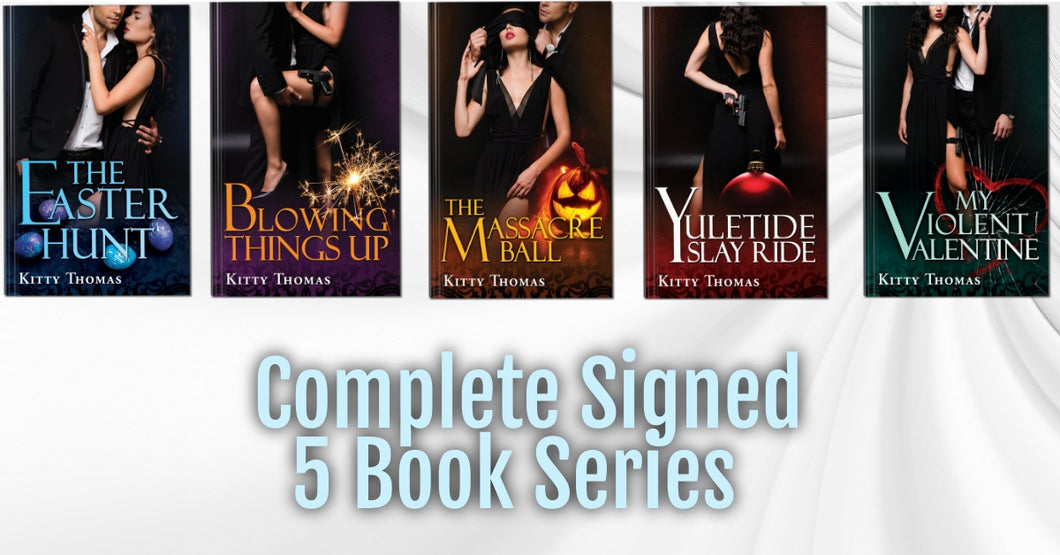 Brian and Mina's Holiday Hits, Complete Signed 5 Book Series (Paperback)