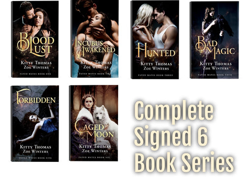 Fated Mates, Complete Signed 6 Book Series (Paperback)
